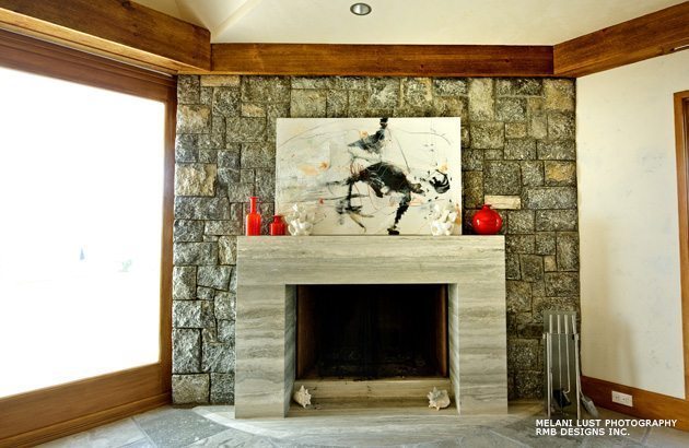 Blue Ridge Dark Granite indoor