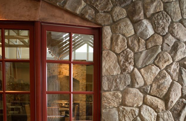 natural weathered mosaic outdoor fieldstone