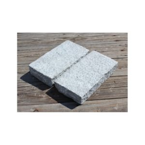 Two Belgian Block Hammered Pavers