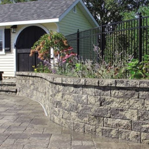 5" Colonial Wall